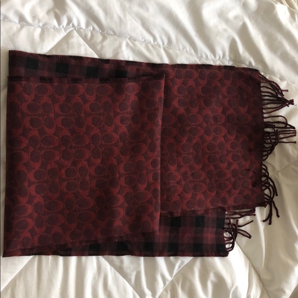 Coach wool scarf - Picture 4 of 4